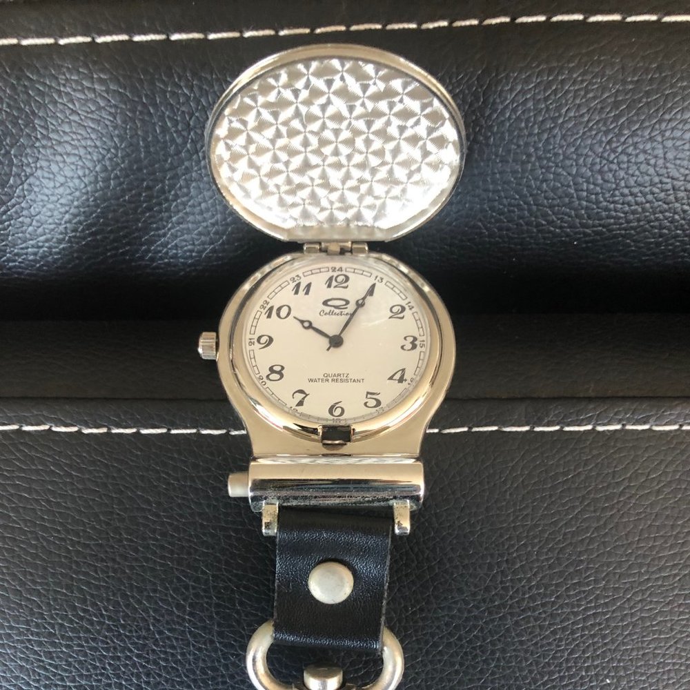 Q Collection Watch with Key Chain Holder